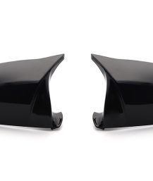 BMW E60 E61 veidrodėlių dangteliai juodi blizgūs