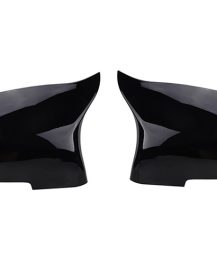 BMW F10 F11 veidrodėlių dangteliai juodi blizgūs