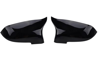 BMW F10 F11 veidrodėlių dangteliai juodi blizgūs