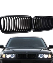 BMW E38 juodos matinės grotelės