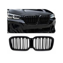 BMW G01 G02 LCI Performance dvigubos juodos blizgios grotelės 2021-2024